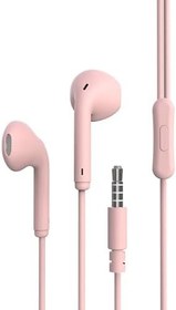 Resim Zipax Xiaomi Mi 10T Lite, Note 10 Lite ile Uyumlu 3,5mm Kulaklık Zor-ER06, Pembe 