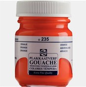 Resim Talens Guaj Boya 16 ML Orange (Turuncu) 235 