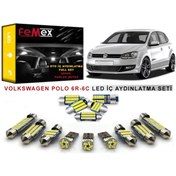 Resim FEMEX Volkswagen Polo 6r-6c Led Iç Aydınlatma Ampul Seti Parlak Beyaz 