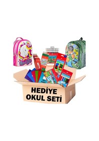Resim Faber Full Okul Seti Kuru Sulu Pastel Keçeli Boya Çanta N11.19534 