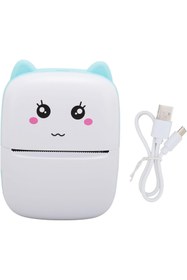 Resim idragon Taşınabilir Mini Termal Yazıcı - Siyah Beyaz Fotoğraf Baskı Makinesi 