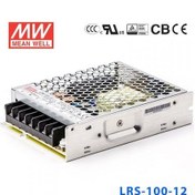 Resim Meanwell Lrs-100-12 100W 8,5 Amper Led Trafo Adaptör Güç Kaynağı 