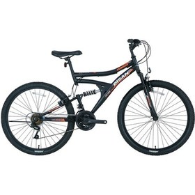 Resim Mts 4300 24 Jant 21 Vites Dağ Bisikleti Mat Siyah-turuncu Standart 