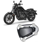 Resim Tenfowee Honda Rebel Cmx 1100 2021-2022 Titanyum Renkli Alüminyum Yan Sehpa Genişletme Pedi - Süper Dayanıklı 