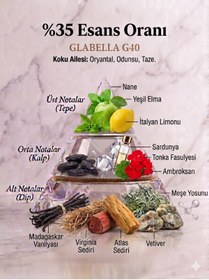 Resim glabella Eros Muadili G40 Edp Erkek Parfüm 