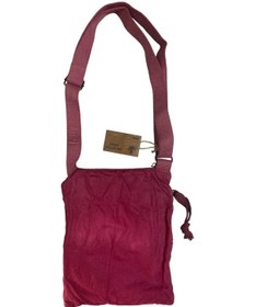 Resim Vintage Renkli Etnik Salaş Küçük Boy Plaj Günlük Kadın Kol Omuz Çantası 24cm X 29cm Pembe 