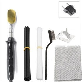 Resim Explosion1 Elektrikli Havalandırma Demir Plastik Kaynakçı Kiti Araç Tampon Onarımı 50W Plastik Çatlak Onarımı Spatula Düzeltme Aracı Ab Fiş (Yurt Dışından) 
