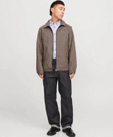 Resim Jack & Jones Jjedylan Shacket Noos Erkek Ceket 12268609 Kahverengi 
