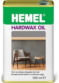 Resim Hemel Hardwax Oil 0,5 Lt 