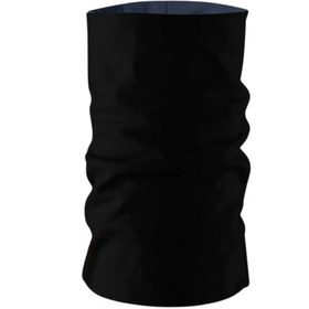 Resim Puff Bandana Boyunluk, Rüzgazlık Siyah Renk 