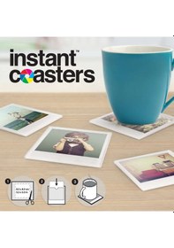 Resim Just Mustard Instant Bardak Altlığı Şeffaf 