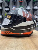 Resim Sway SW-865 FULL FACE GÜNEŞ VİZÖRLÜ BLACK ORANGE 