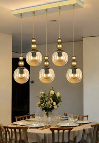 Resim luminza tasarım spor 5li yemek masası 