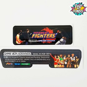 Resim Nintendo Gameboy Advance Arka Yapıştırma The King Of Fighters Gba Back Tag Sticker Model 03 