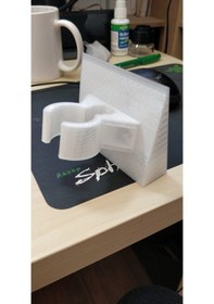 Resim Opencart 310mm Çapında Duş Başlığı Açılı Standı Sadece Plastik Aparattır 