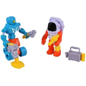 Resim Playmind Astro Venture Mars Mission: Mars Astronaut & Mars Robot - Standart / Standart 