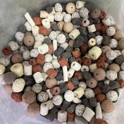 Resim 500g/100g Her Şey Dahil Akvaryum Filtre Seti | Seramik Halka + Aktif Karbon + Bio Toplar | Saklama Çantası Dahil | Balık Tankları/Akvaryumlar İçin Uygun 