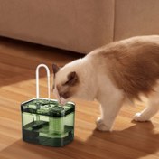 Resim 1.5L Otomatik Kedi Su Çeşmesi - Döngüsel Filtre Sistemi ile, Kediler İçin İdeal 