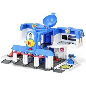 Resim Silverlit Robocar Poli Ana Merkez Transformers Oyun Seti 