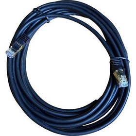 Resim 10 Metre Cat7 Kablo Siyah Cat7 Kablo 10 Metre 
