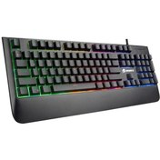 Resim GameBooster GB-G4 USB Q Trk Siyah Rainbow Yarı Mekanik Gaming Klavye 