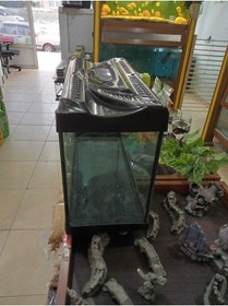 Resim ikizlerakvaryum Akvaryum (50X30X20 CM) Siyah 