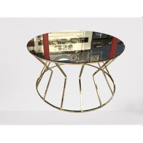 Resim Orta Sehpa Brc Cadde MODEL Siyah Düz Temper Cam Metal Transmisyon Altın renk Kaplama El Yapım 