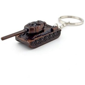 Resim Solfera Savaş Tankı Zırhlı Araç Figür Ağır Metal Anahtarlık Kc022 