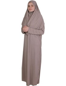 Resim Zehranaz Namaz Elbisesi Vizon Fermuarsız Namaz Elbisesi (545585159) Vizon 