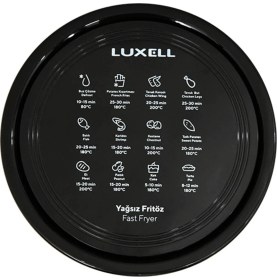 Resim Luxell Fastfryer Rose Plus LX-FC5638 5.5 lt Yağsız Fritöz 