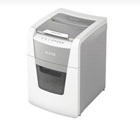 Resim Leitz IQ Autofeed 100 Otomatik Küçük Beyaz Evrak İmha Makinesi 