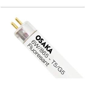 Resim Osaka 6W 6500K T5 G5 Floresan Ampul 5 Adet 