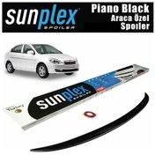 Resim Hyundai Accent Era Spoiler Piano Black 2006-2013 Arası Modellere Uyumlu Sunplex 