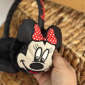 Resim Kız Çocuk Minnie Peluş Kulaklık 