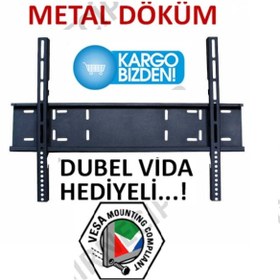 Resim NCP 42" 55" İnç 110 140 Cm Lcd Led Tv Televizyon Duvar Askı Aparatı 