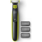 Resim Philips OneBlade QP2520\u002F20 3 Başlıklı Kablosuz-Şarjlı Islak\u002FKuru Sakal Kesme Makinesi 