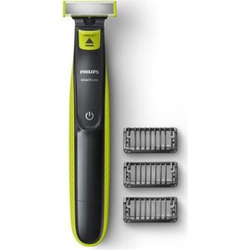 Resim Philips OneBlade QP2520\u002F20 3 Başlıklı Kablosuz-Şarjlı Islak\u002FKuru Sakal Kesme Makinesi 