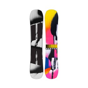 Resim Burton Gender Neutral Rewind Camber Unisex Snowboard 