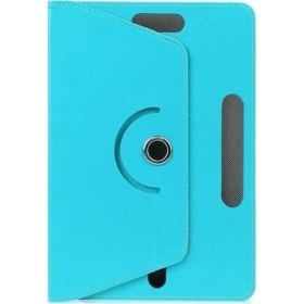 Resim Mobilite Hometech Alfa 10MB 10" 360°UNIVERSAL Tablet Kılıfı ve Nano Ekran Koruyucu Turkuaz 