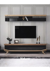 Resim Okyanus Tv Ünitesi Siyah 