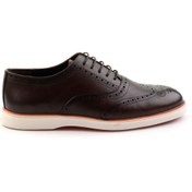 Resim Bambi Kahve Leather Erkek Oxford Ayakkabı E01054182741 