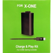 Resim Xbox One Şarj Kiti Xbox One Play & Charge Kit Gamepad Batarya Şarj 