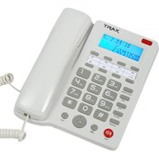 Resim TRAX TC 603 Ekranlı Masaüstü Kablolu Telefon 2 YIL GARANTİ ADINIZA FATURA AYNI GÜN HIZLI KARGO