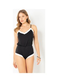 Resim Miorre Doremi Pamuklu Şortlu Tulum Pijama 001 