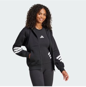 Resim Adidas Future Icons 3-stripes Full-zip Kadın Sweatshirt C-adıje0171b30a00 Siyah 