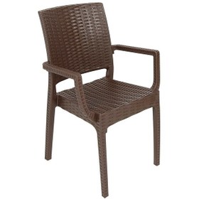 Resim Mandella Elit Rattan Koltuk Eko Kahverengi 