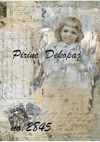 Resim LineArt Pirinç Dekopaj Kağıdı No:2845 A3 Boyut, L2845 