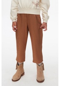 Resim Xo Kids Kız Çocuk Pantolon 4-8 Yaş 57507 Camel 