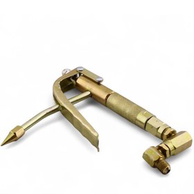 Resim Genel Markalar Havalı Çelik Yedek Pnömatik Yağlama Makinesi Gres Gresleme Tabancası Pompası Aleti Z Mafsallı 