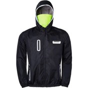 Resim Siyah Yağmurluk Korumalı Corta Vento 